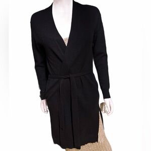 NWT $229 100% cashmere long sweater with pockets